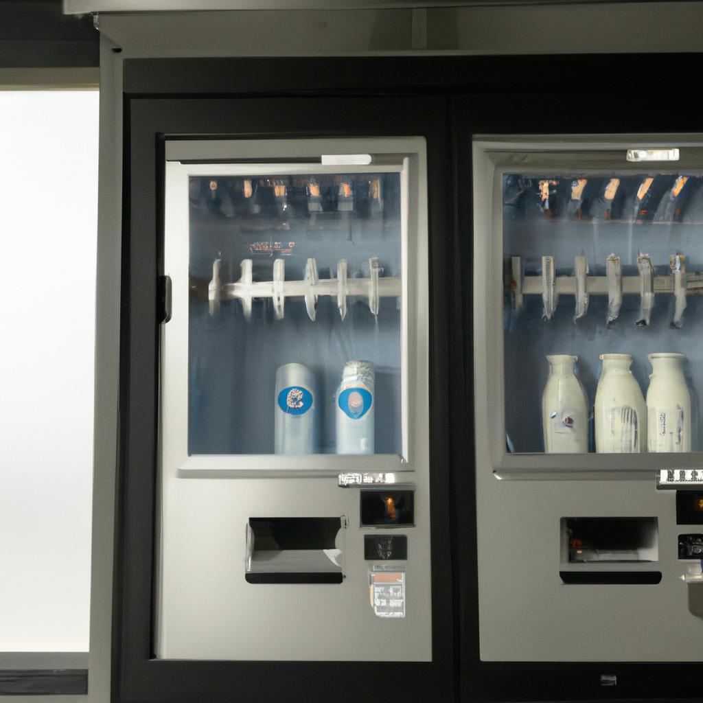 自動販売機でいつでも手軽に