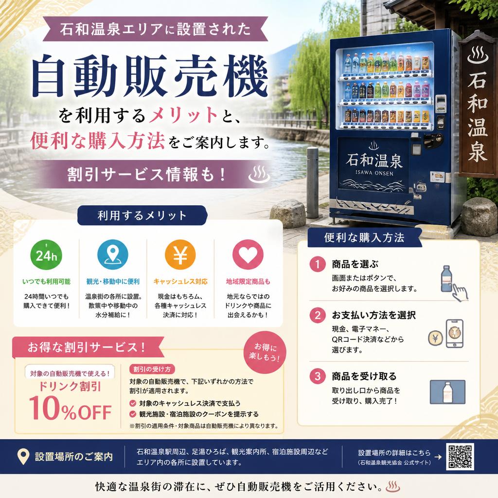 自動販売機で手軽に購入