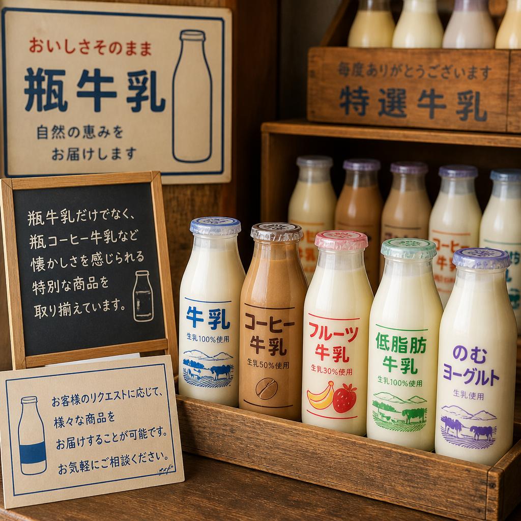特別な商品ラインナップ