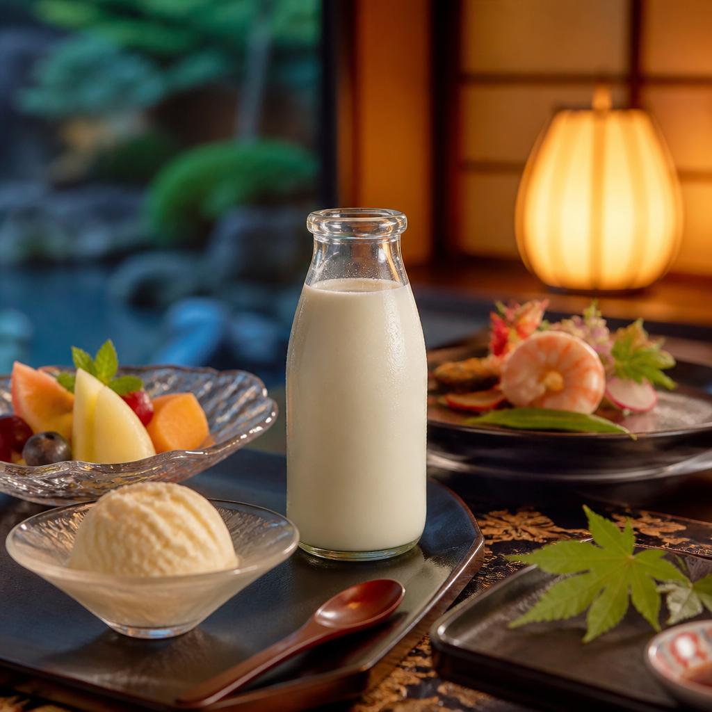 旅館のメニューに華を添える